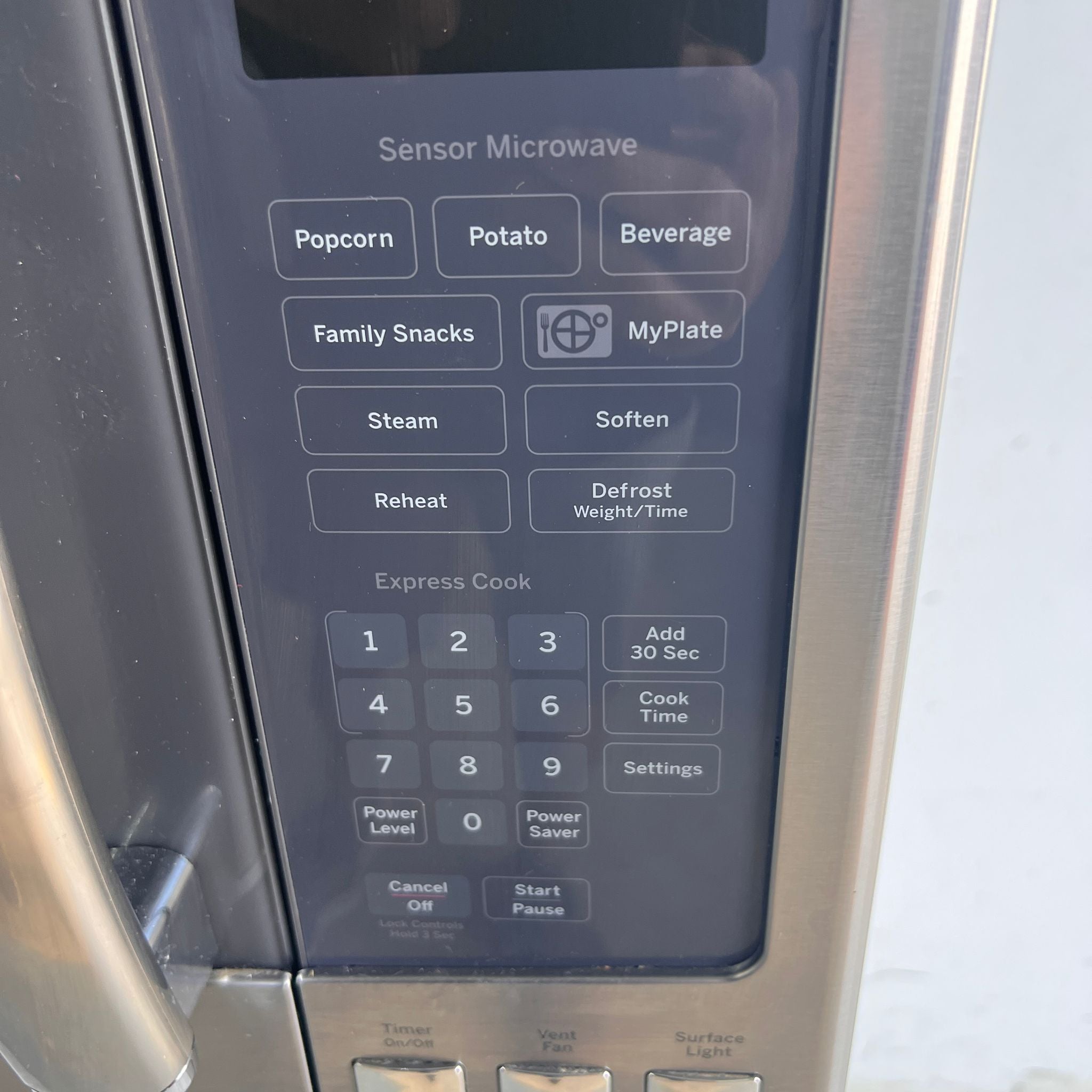 GE Stainless Steel Over-the-Range Microwave GE Stainless Steel Over-the-Range Microwave
